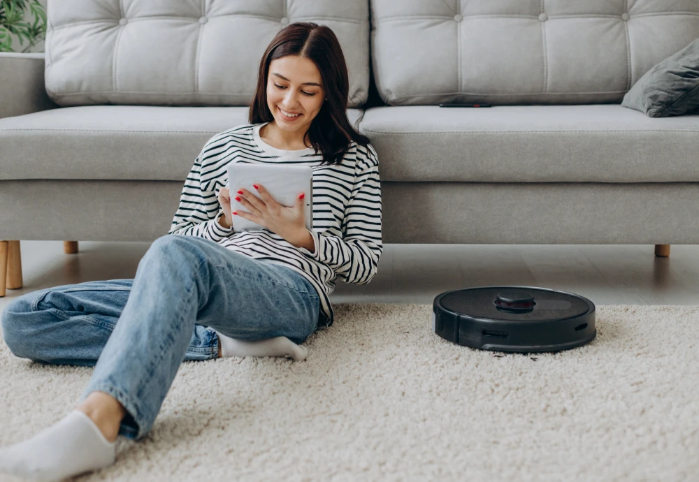 self cleaning vacuum robot